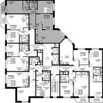 Планировка 3-комнатной квартиры, 91,07 м2