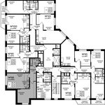 Планировка 2-комнатной квартиры, 52,33 м2