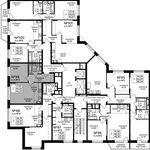 Планировка 2-комнатной квартиры, 44,05 м2