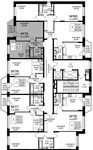 Планировка 1-комнатной квартиры, 37,5 м2