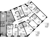 Планировка 3-комнатной квартиры, 70,1 м2