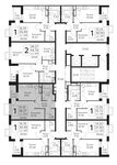 Планировка 1-комнатной квартиры, 38,37 м2
