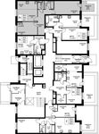Планировка 3-комнатной квартиры, 60,7 м2