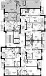 Планировка 3-комнатной квартиры, 58,6 м2