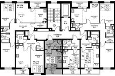 Планировка квартиры студии, 19,7 м2