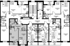 Планировка 1-комнатной квартиры, 37,2 м2