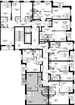 Планировка 2-комнатной квартиры, 45 м2