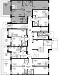 Планировка 3-комнатной квартиры, 75,1 м2