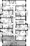 Планировка 2-комнатной квартиры, 56,4 м2