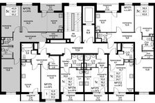 Планировка 3-комнатной квартиры, 65,2 м2