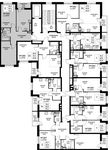 Планировка 2-комнатной квартиры, 51,8 м2