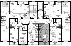 Планировка квартиры студии, 19,2 м2