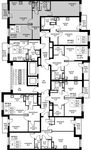 Планировка 3-комнатной квартиры, 58,6 м2