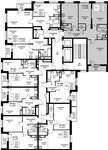 Планировка 3-комнатной квартиры, 76,2 м2