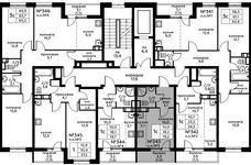 Планировка квартиры студии, 19,2 м2