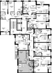 Планировка 2-комнатной квартиры, 45 м2