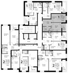 Планировка 1-комнатной квартиры, 39,7 м2