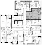 Планировка 1-комнатной квартиры, 39,6 м2