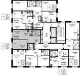 Планировка 2-комнатной квартиры, 37,6 м2