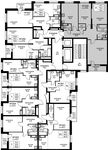Планировка 3-комнатной квартиры, 76,2 м2