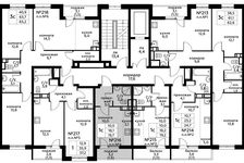 Планировка квартиры студии, 19,7 м2