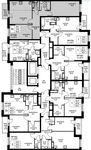 Планировка 3-комнатной квартиры, 58,6 м2