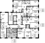 Планировка квартиры студии, 23,5 м2
