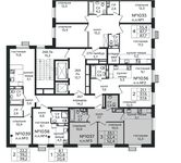 Планировка 3-комнатной квартиры, 52,4 м2