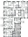Планировка 2-комнатной квартиры, 51 м2