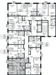 Планировка 2-комнатной квартиры, 42,4 м2