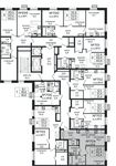 Планировка 2-комнатной квартиры, 42,4 м2