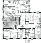 Планировка 2-комнатной квартиры, 37,7 м2
