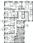 Планировка 2-комнатной квартиры, 51 м2