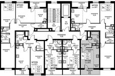 Планировка квартиры студии, 24,3 м2
