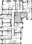 Планировка 2-комнатной квартиры, 42,8 м2
