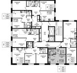 Планировка квартиры студии, 23,5 м2