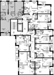 Планировка 3-комнатной квартиры, 76,2 м2