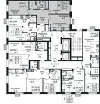 Планировка 3-комнатной квартиры, 54,2 м2
