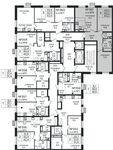 Планировка 3-комнатной квартиры, 60,2 м2