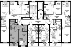 Планировка 1-комнатной квартиры, 37,2 м2