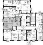 Планировка 2-комнатной квартиры, 37,7 м2
