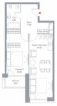 Планировка 2-комнатной квартиры, 63,69 м2