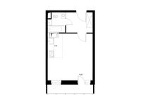 Планировка 1-комнатной квартиры, 29,32 м2