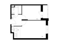 Планировка 2-комнатной квартиры, 38,95 м2