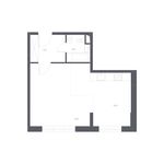 Планировка 1-комнатной квартиры, 39,9 м2