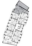 Планировка 3-комнатной квартиры, 81,45 м2