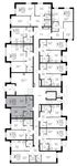 Планировка 1-комнатной квартиры, 38,43 м2