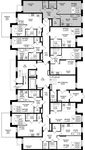 Планировка 2-комнатной квартиры, 57,96 м2