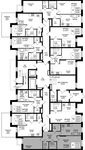 Планировка 2-комнатной квартиры, 57,78 м2