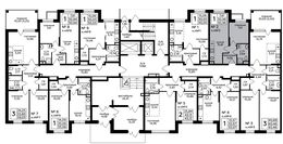 Планировка 1-комнатной квартиры, 30,96 м2